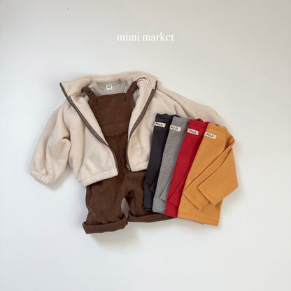 ［mimimarket］peach long sleeve tee