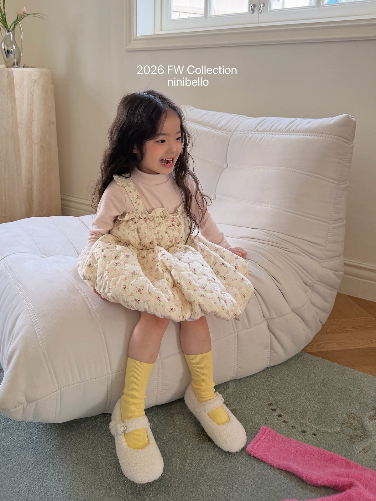 ［ninibello］picnic quilted dress