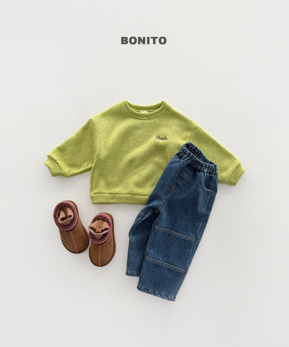 ［BONITO］gradation knit sweatshirt