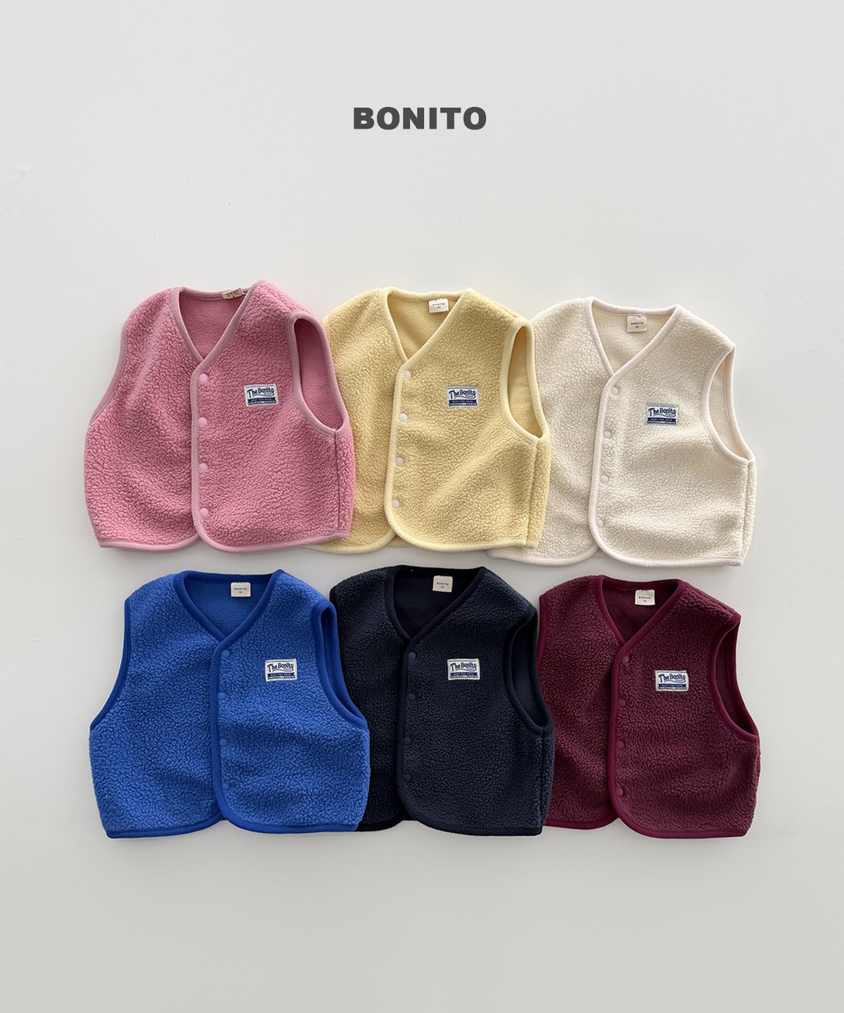 ［BONITO］fluffy boucle vest