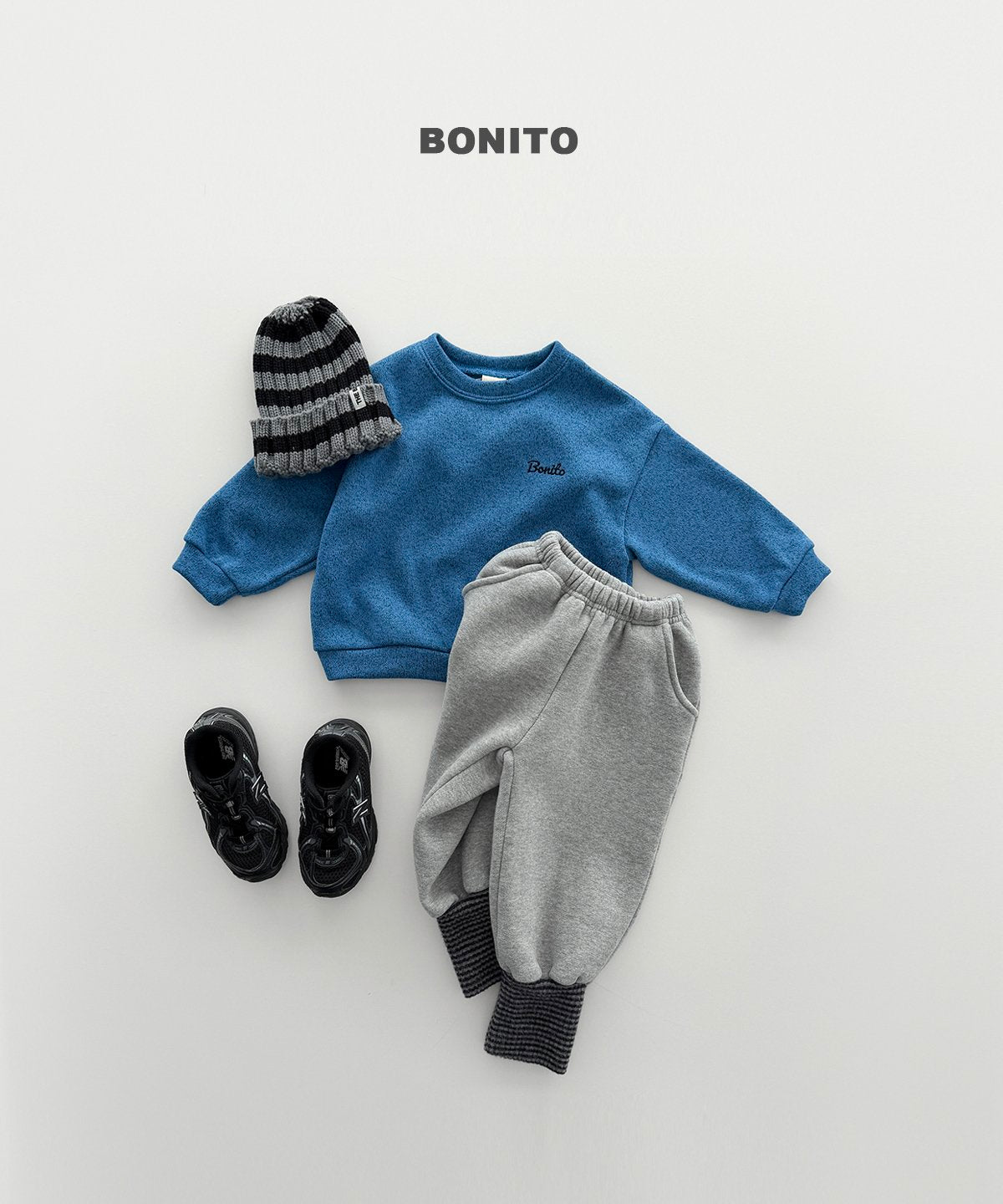 ［BONITO］gradation knit sweatshirt