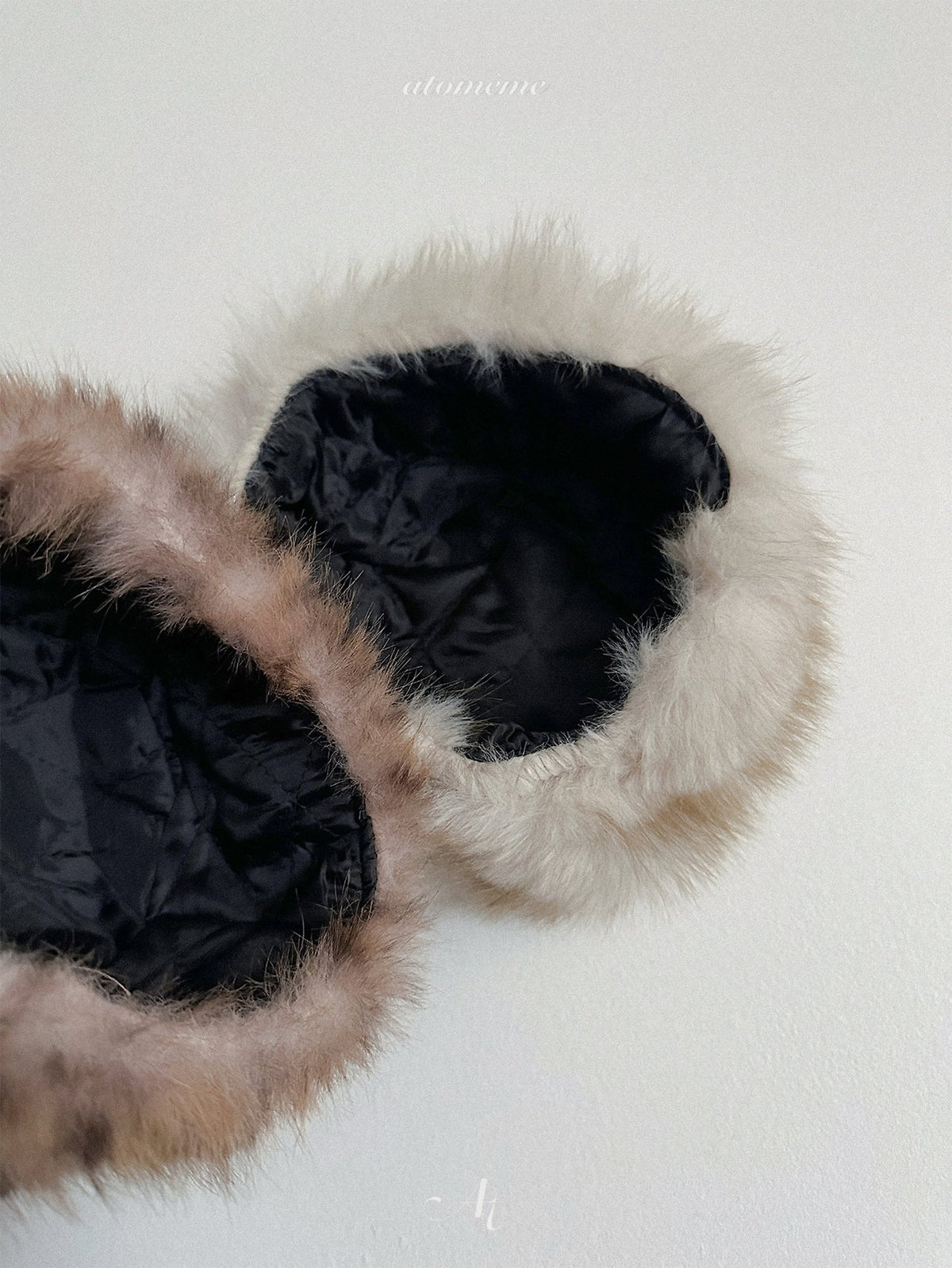 ［atomeme］fur bucket hat