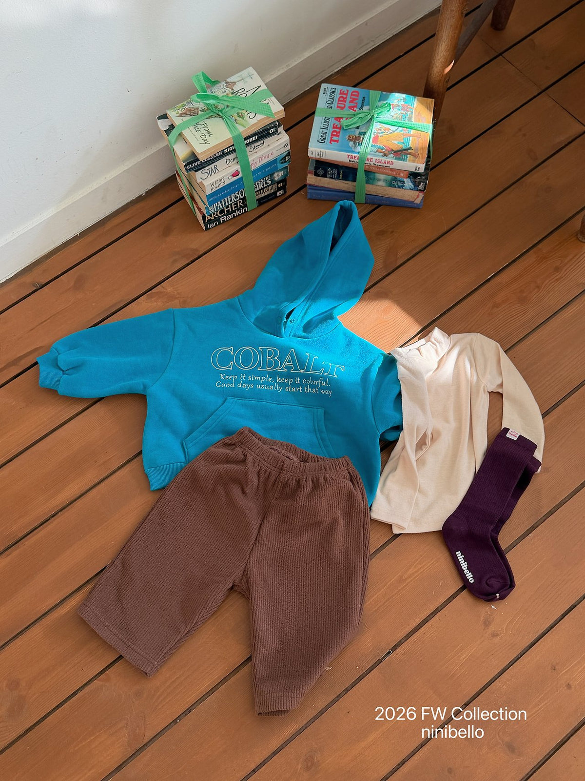 ［ninibello］mood velour pants