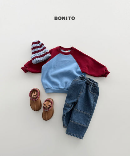［BONITO］two-tone knit beanie