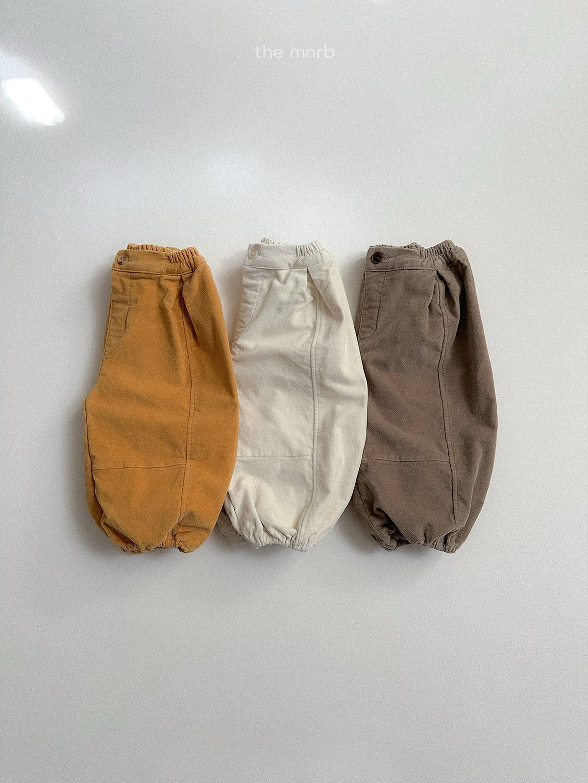 ［minirobe］winter peach jogger pants