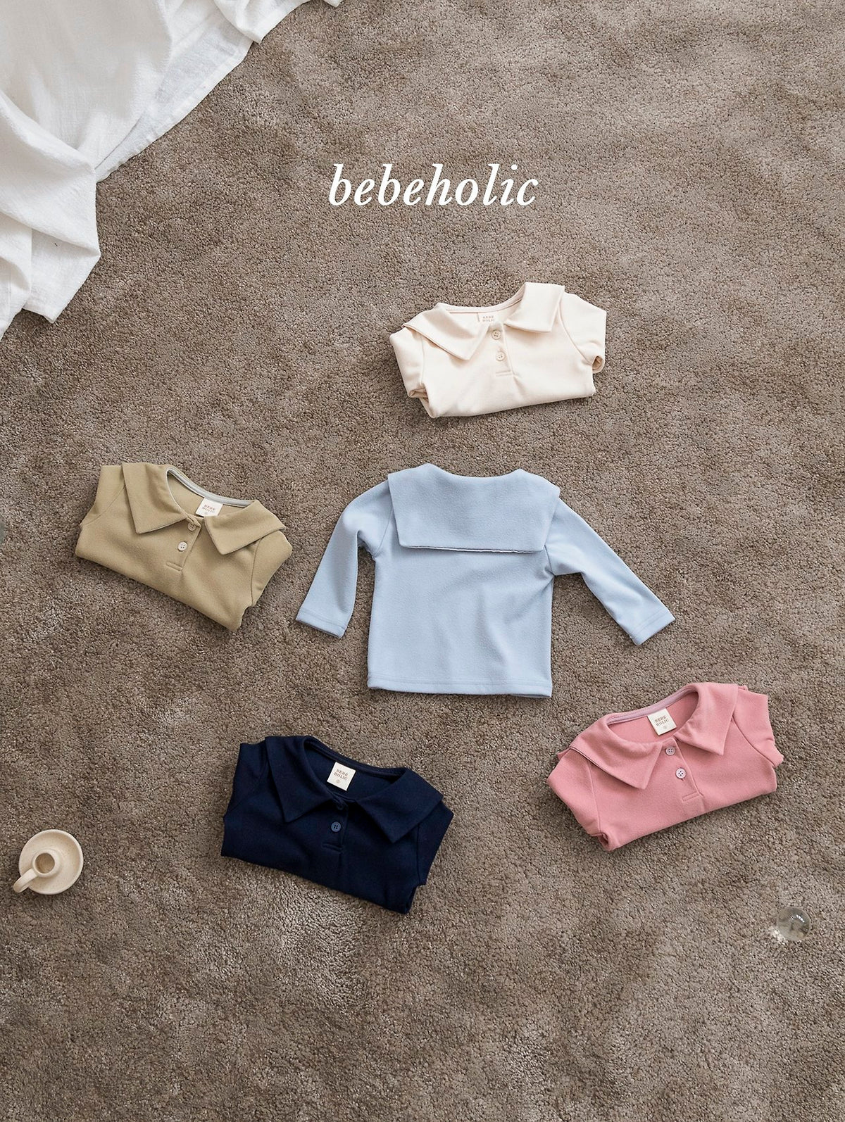 ［bebeholic］wint collar tee