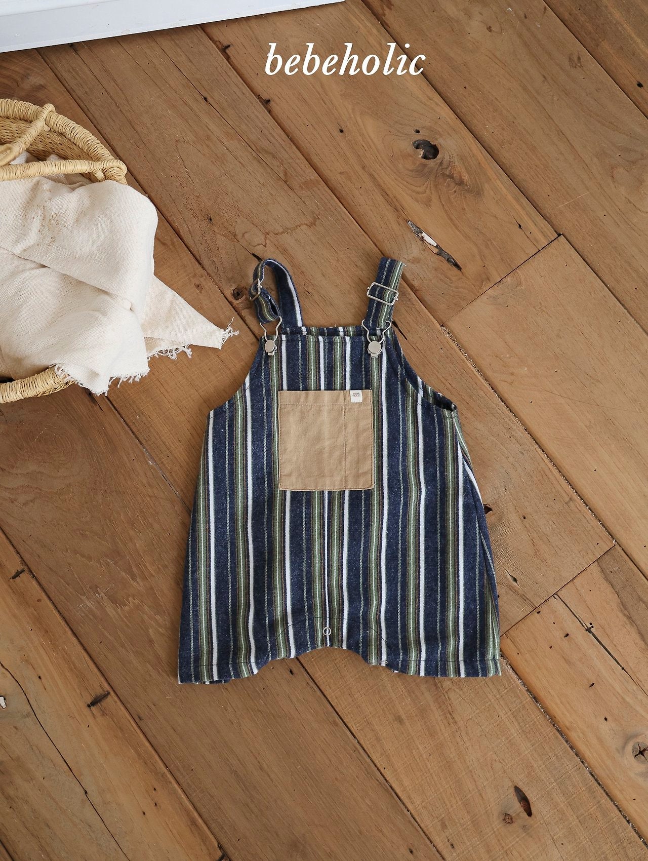 50.MoreStripedSuspenderRomper