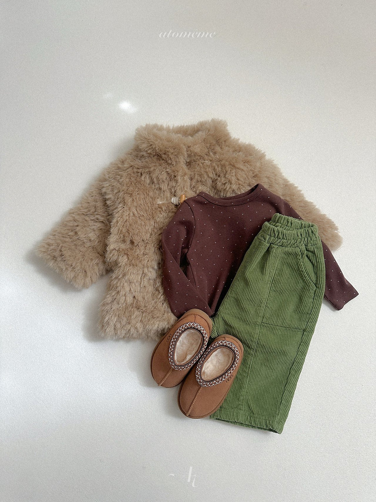 ［atomeme］mallang corduroy pants