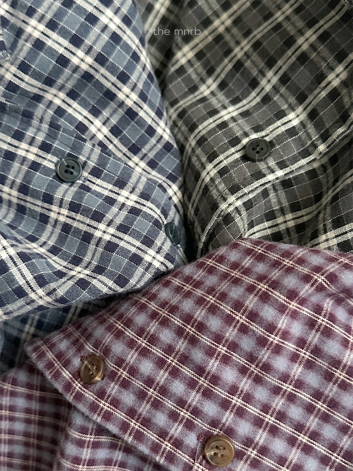 ［minirobe］lia check shirt
