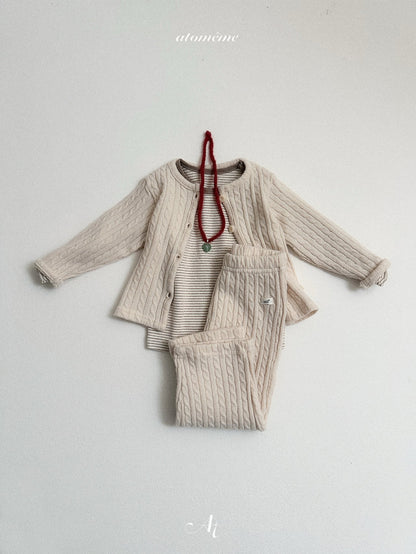［atomeme］have knit cardigan
