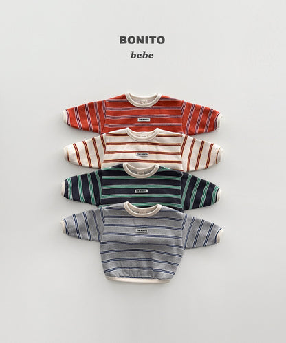 ［BONITO］seven stripe sweatshirt
