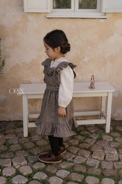 ［OREN］solene pinafore dress