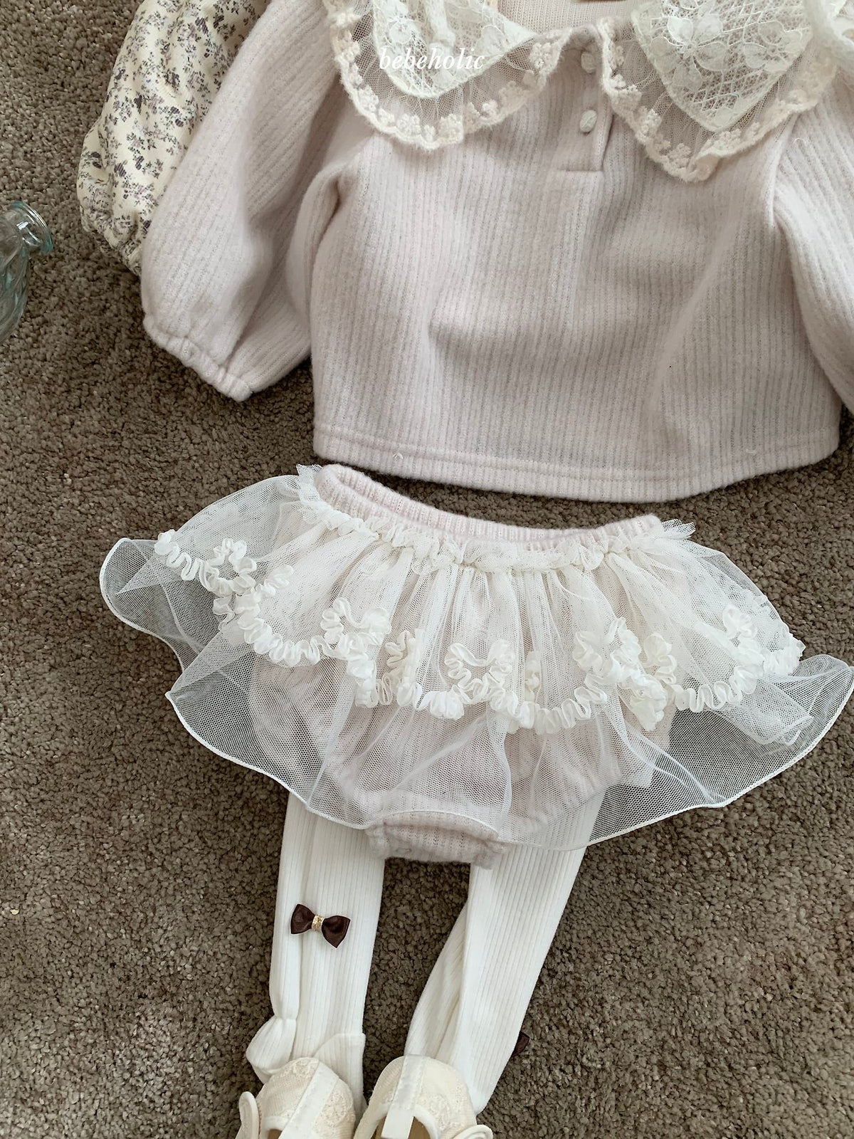 ［bebeholic］clover skirt bloomers