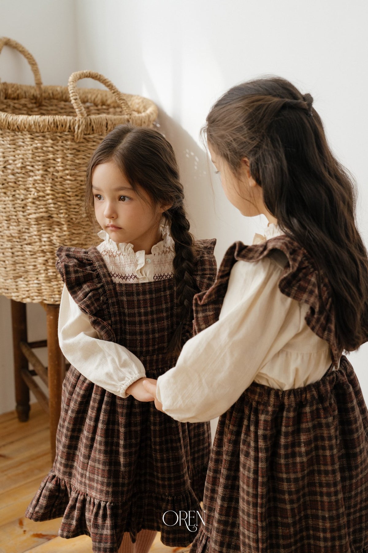 ［OREN］solene pinafore dress