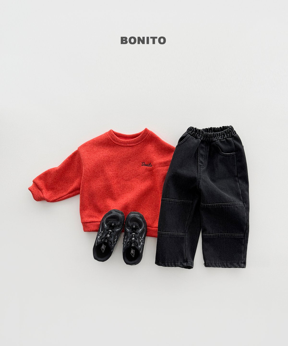 ［BONITO］gradation knit sweatshirt