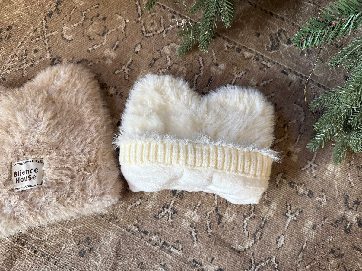 ［OREN］cat faux fur beanie
