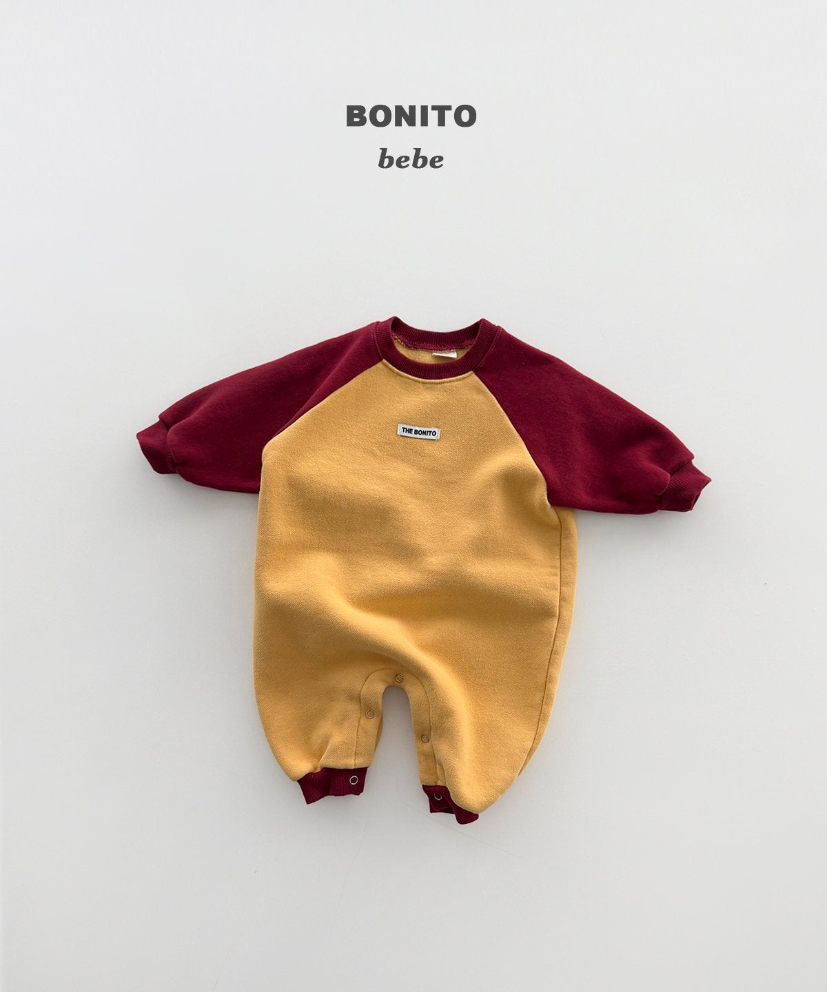 ［BONITO］color raglan suit