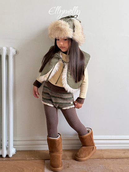［ellymolly］furbly reversible vest