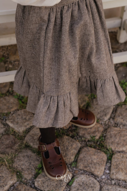 ［OREN］solene pinafore dress