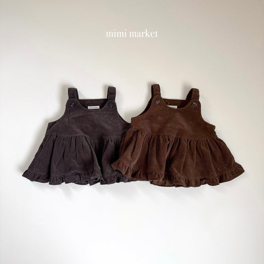 ［mimimarket］corduroy sleeveless blouse