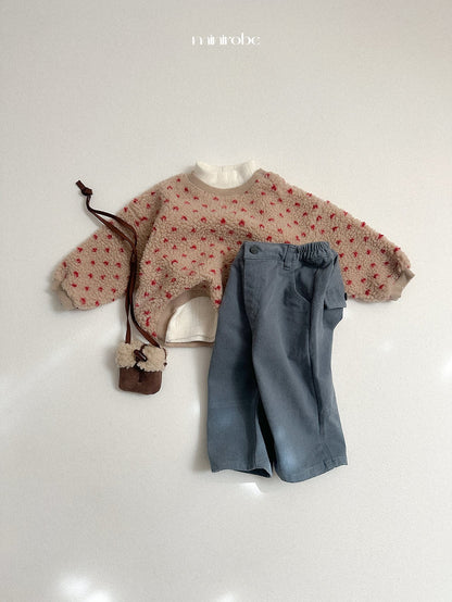 ［minirobe］multi dumble sweatshirt