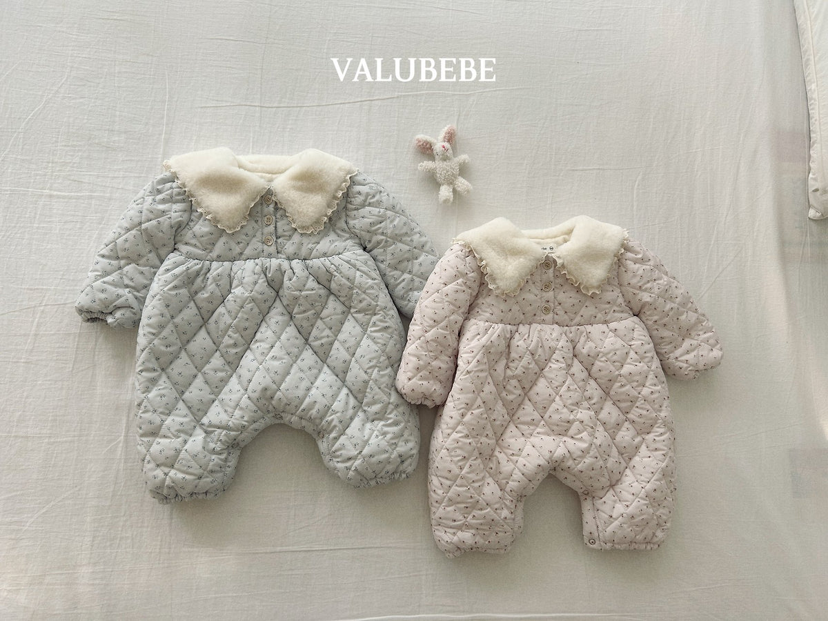 ［valubebe］sherbet flower padding suit