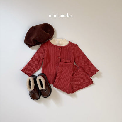 ［mimimarket］peach turtleneck tee