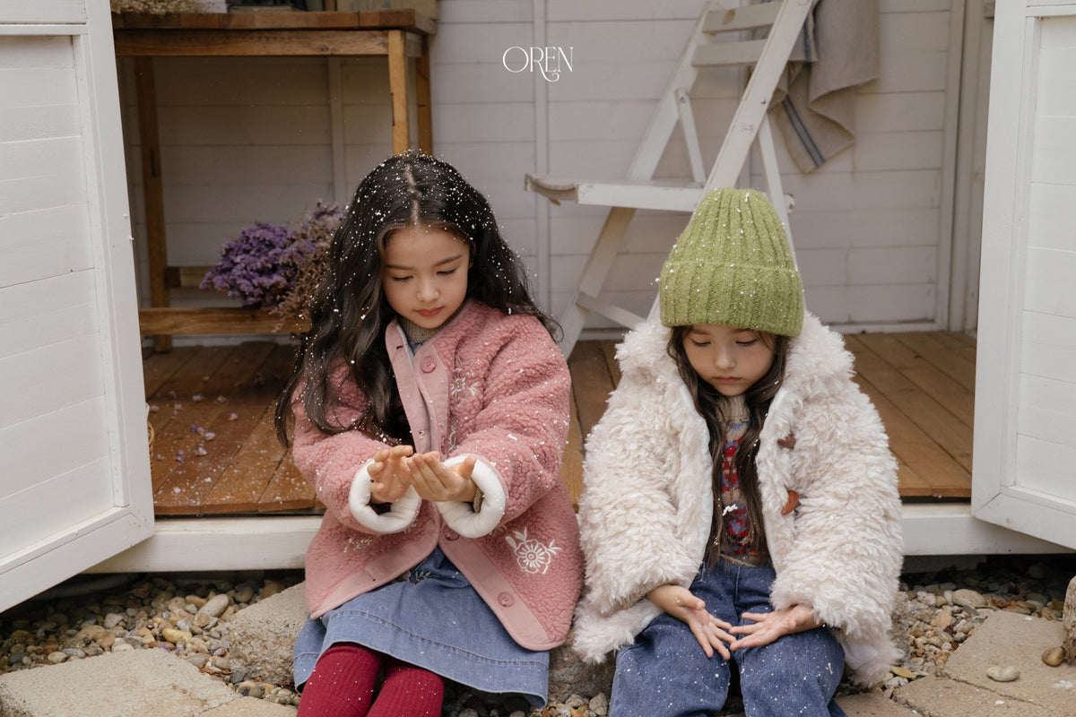 ［OREN］bernie toggle fur jacket