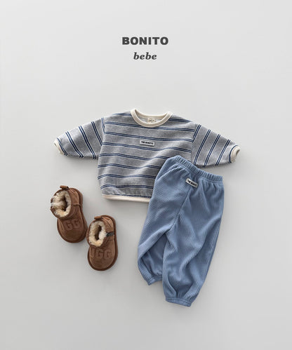 ［BONITO］seven stripe sweatshirt
