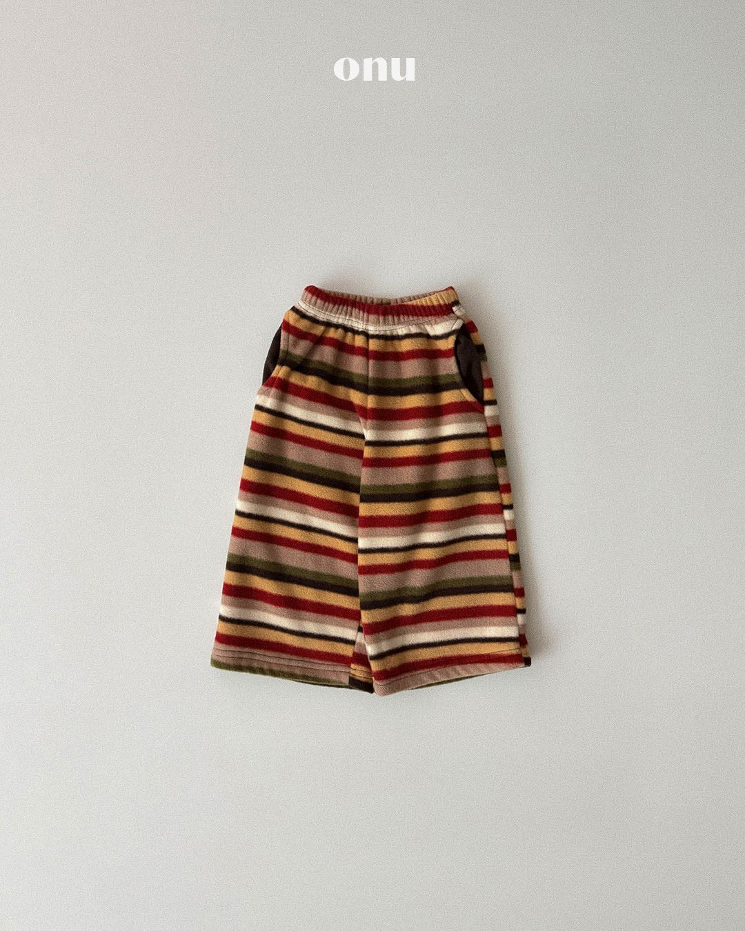 ［ONU］rainbow stripe pants