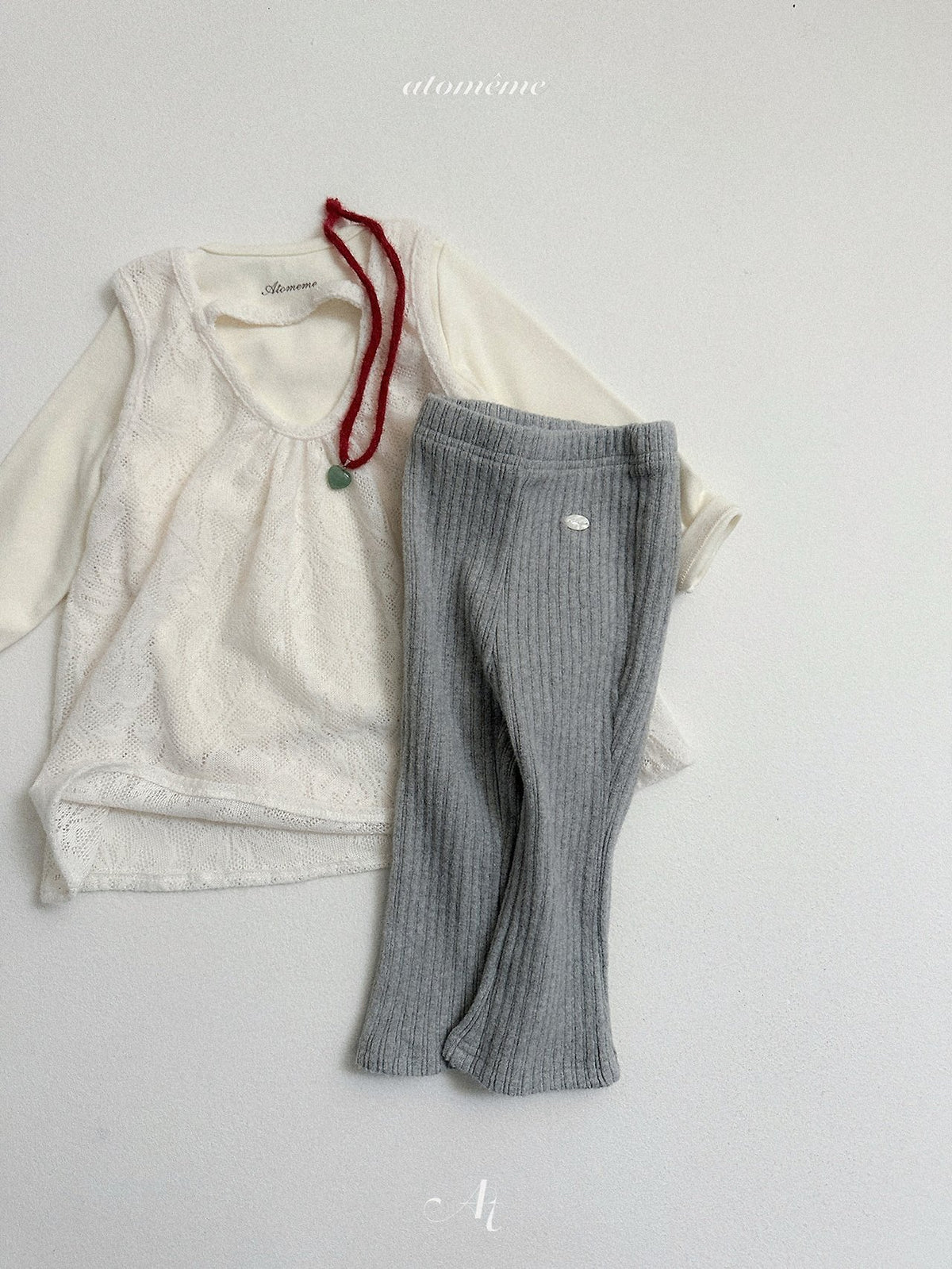 ［atomeme］ronnie bootcut pants