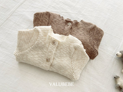 ［valubebe］songsong frill cardigan tee