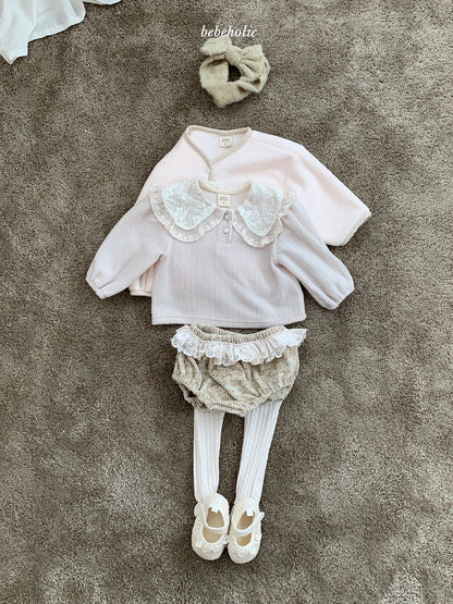 ［bebeholic］maple collar tee
