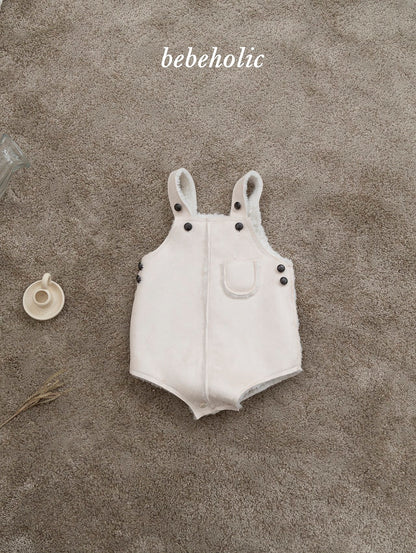 ［bebeholic］moose suspender suit