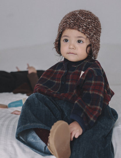 ［ONU］wide fleece denim