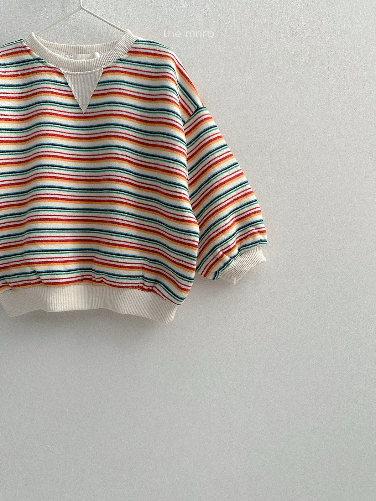 ［minirobe］rainbow sweatshirt