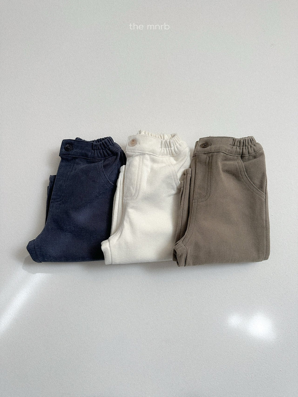 ［minirobe］winter basic straight pants