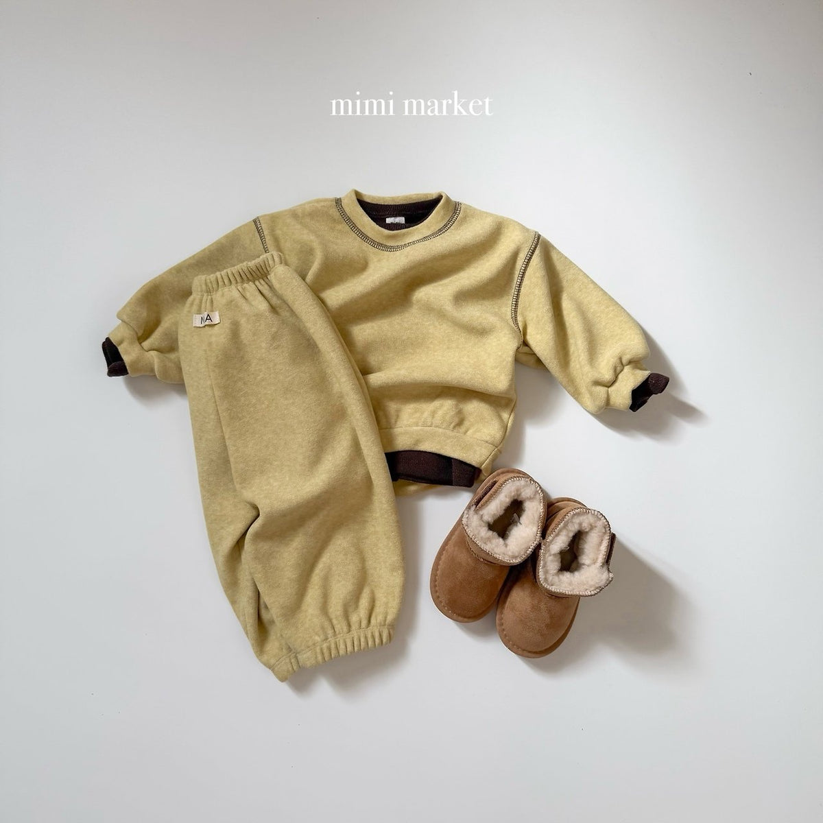 ［mimimarket］mink terry sweatshirt