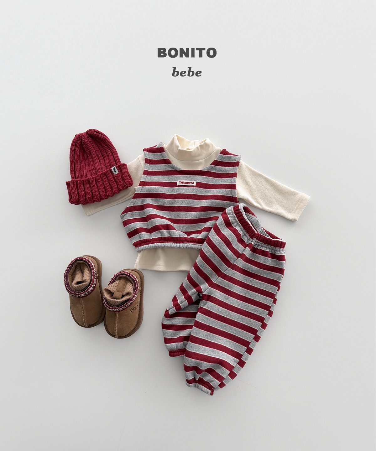 ［BONITO］1+1 turtleneck