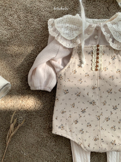 ［bebeholic］tani rabbit suspender suit