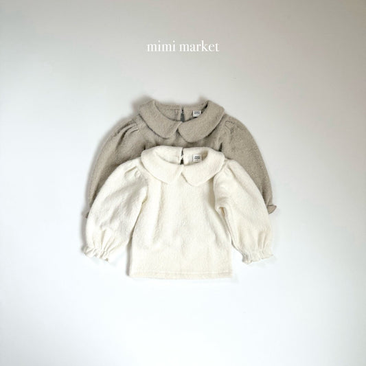 ［mimimarket］hair collar tee
