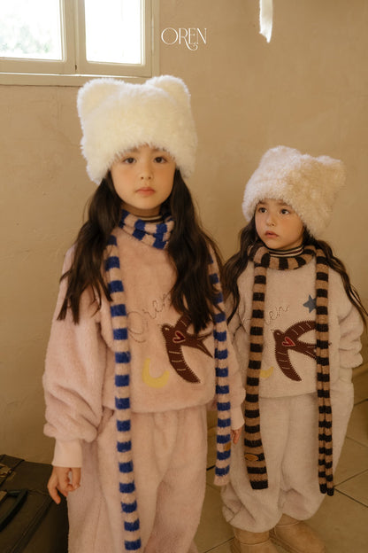 ［OREN］cat faux fur beanie