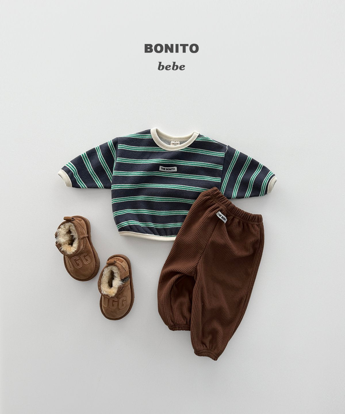 ［BONITO］seven stripe sweatshirt