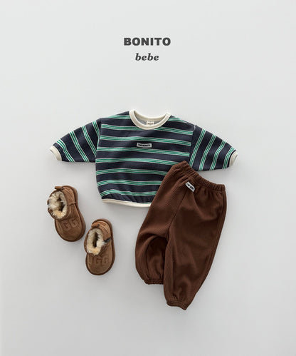 ［BONITO］seven stripe sweatshirt