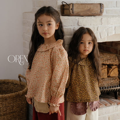 ［OREN］rivka frill blouse