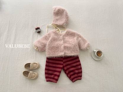 ［valubebe］winter fleece frill tee