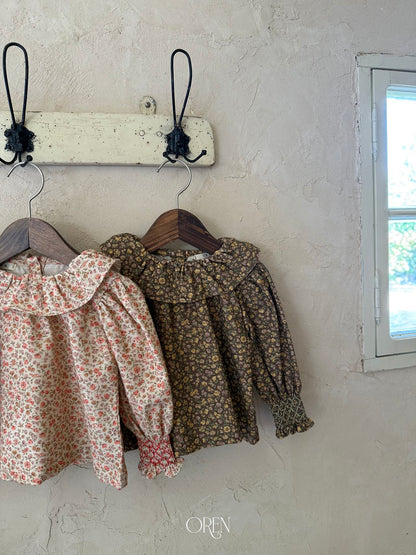 ［OREN］rivka frill blouse