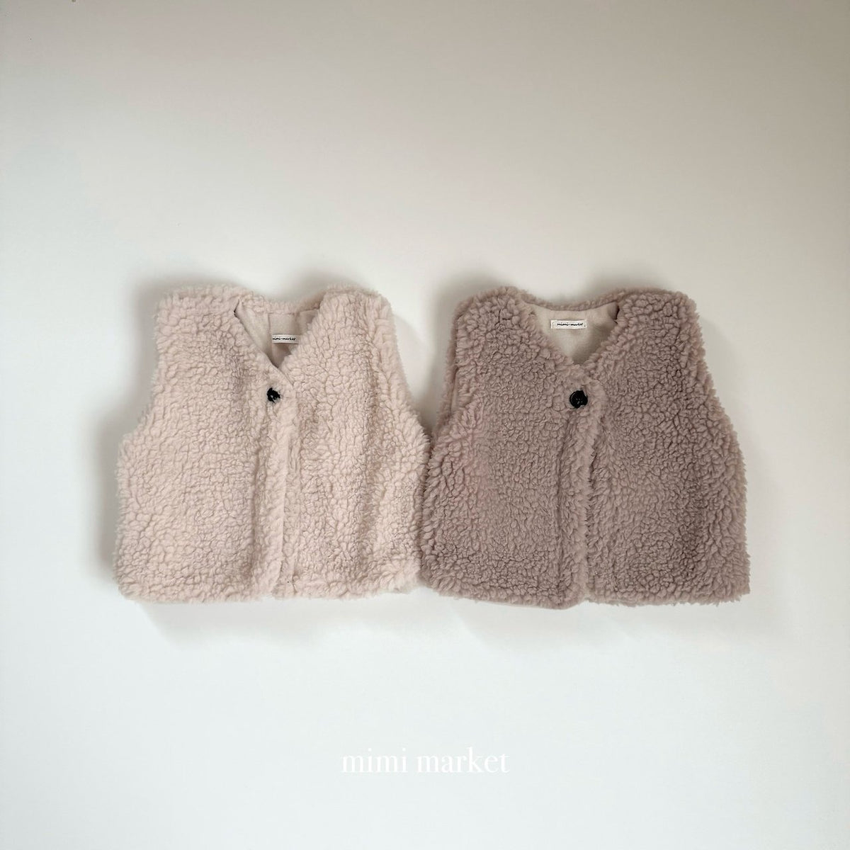 ［mimimarket］poodle vest