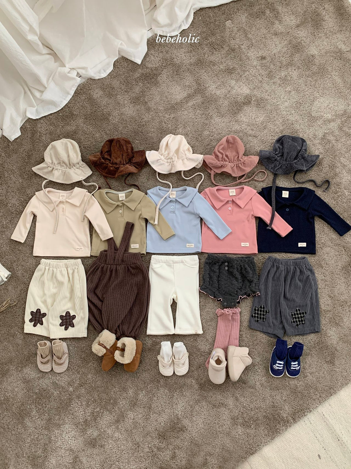 ［bebeholic］wint collar tee