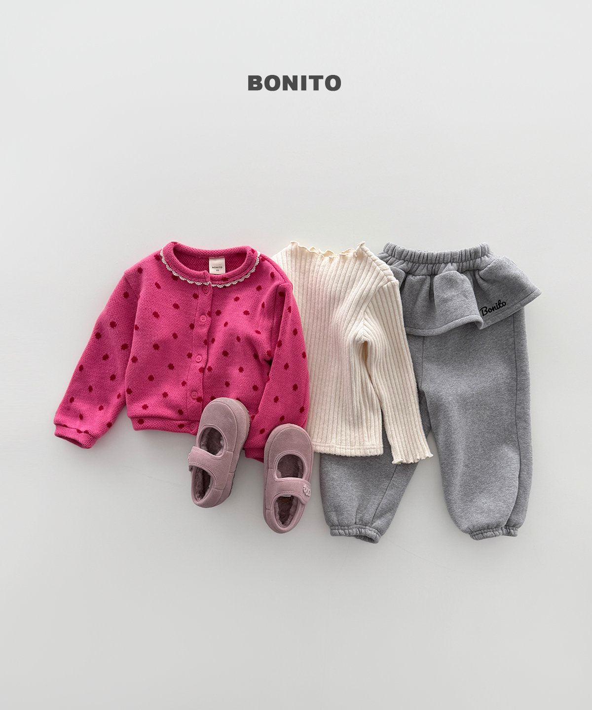 ［BONITO］dot cardigan